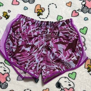 Nike Purple Camo Athletic Shorts
